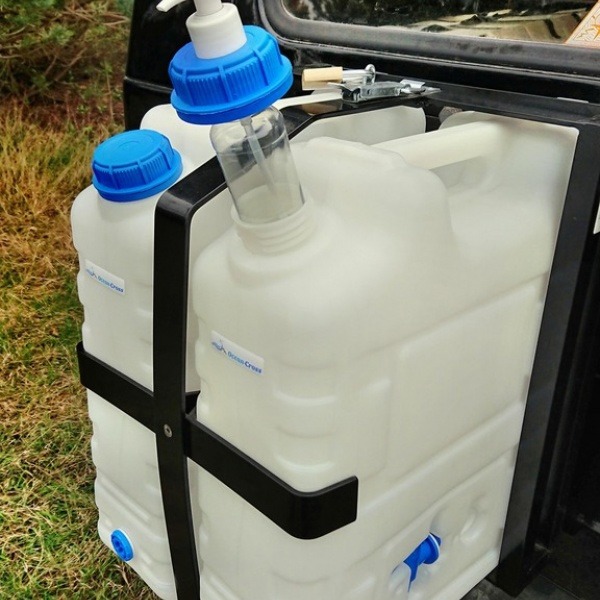 20L Wasserkanister zusammenklappbar Wasserbehälter mit Wasserhahn Camping  Wandern