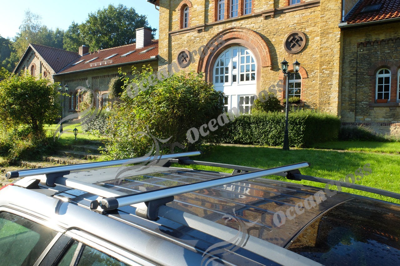 2 x Auto-Querträger-Dachträger, für Renault Espace, 5-dr MPV, 2015